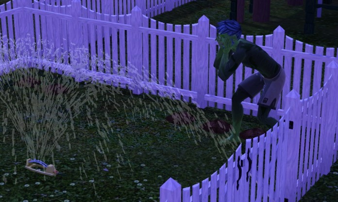 Gentian Playing in Sprinkler 3 (Medium)